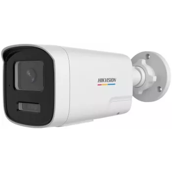 Hikvision DS-2CD1T47G3-LIUF/SL(2,8mm) 4MP ColorVu pevná bullet sieťová kamera s bielym svetlom, integrovaným mikrofónom/reproduktorom, 120dB WDR, IP67