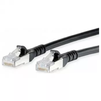 METZ CONNECT patch kábel Cat.6A S/FTP AWG26 LSZH čierny 60m