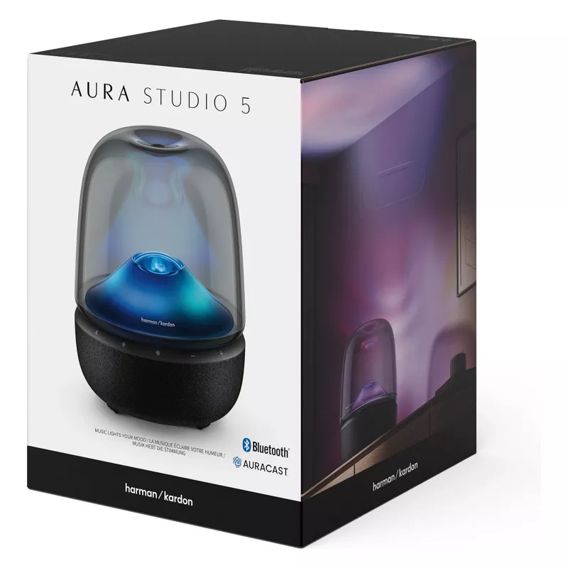 Harman Kardon Aura Studio 5 čierny bezdrôtový domáci reproduktor