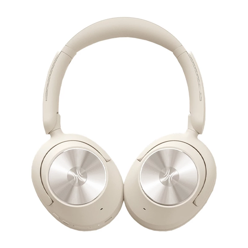 OneOdio A6 bezdrôtové slúchadlá (biele) - cez uši s Bluetooth 5.0, 40h batéria, skladacie