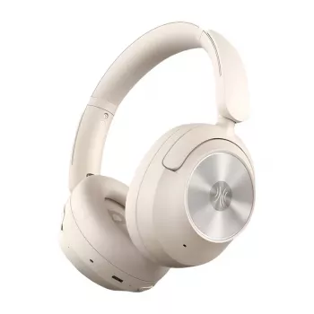 OneOdio A6 bezdrôtové slúchadlá (biele) - cez uši s Bluetooth 5.0, 40h batéria, skladacie