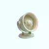Maestro BT-003 USB stolný ventilátor, čierny, 10 cm lopatky ventilátora, 2 rýchlosti, kompaktný dizajn