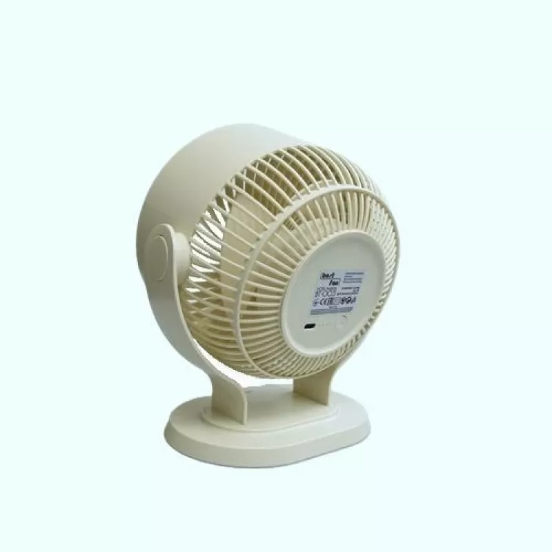 Maestro BT-003 USB stolný ventilátor, čierny, 10 cm lopatky ventilátora, 2 rýchlosti, kompaktný dizajn