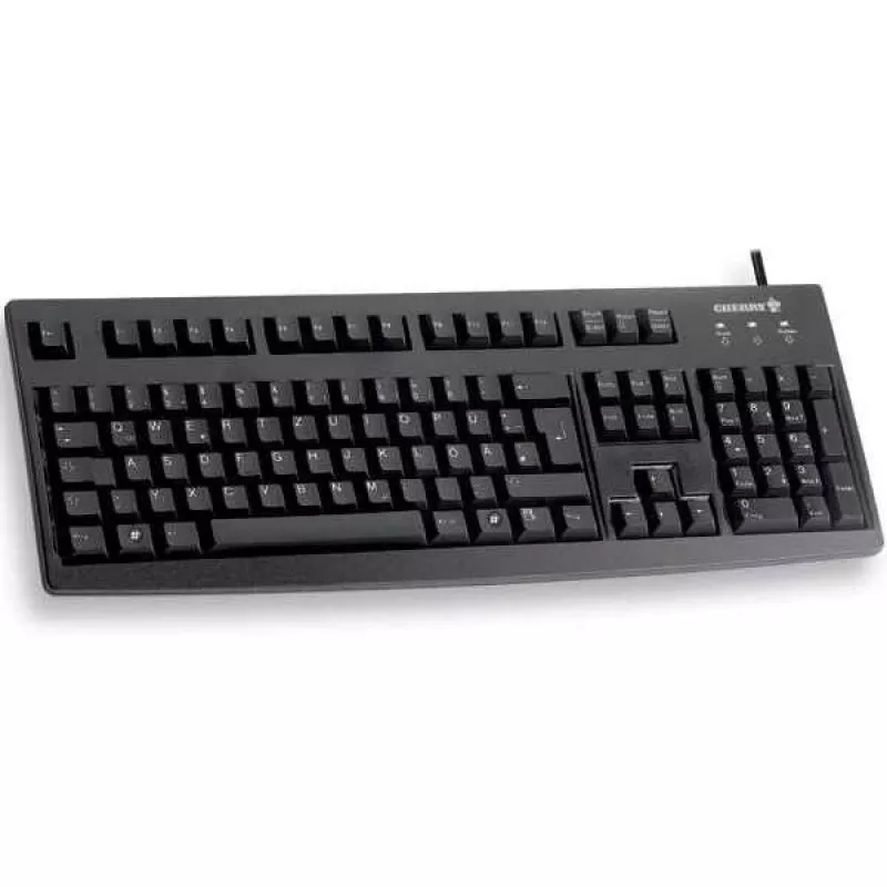 Cherry G83-6105LUNCH-2 CH USB čierna káblová klávesnica QWERTZ