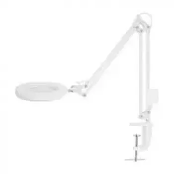 NEDIS MAGLE2WT stolová lupa s LED svetlom, 2x/4x zväčšenie, biela