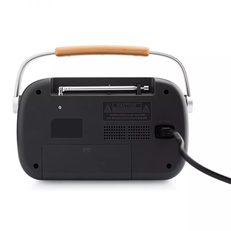 JVC RA-E215G prenosné rádio FM/AM analógové sivé
