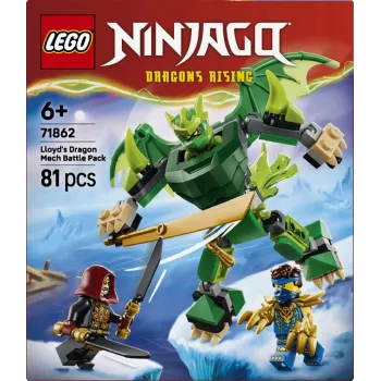 LEGO Ninjago 71862 Lloyds Drachen-Mech-Battle-Pack stavebnica