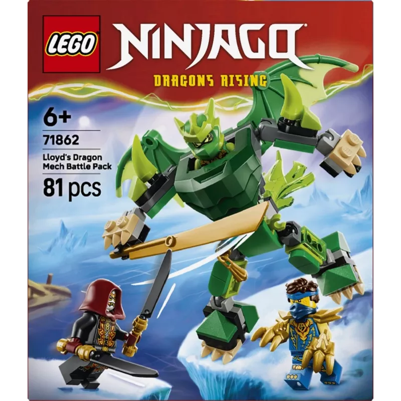 LEGO Ninjago 71862 Lloyds Drachen-Mech-Battle-Pack stavebnica