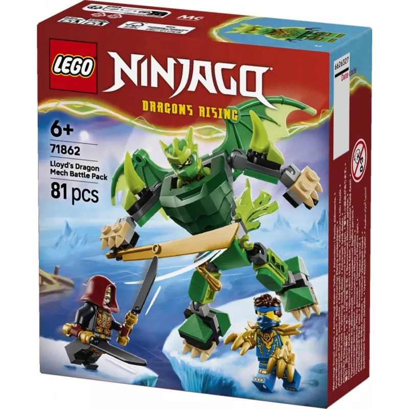 LEGO Ninjago 71862 Lloyds Drachen-Mech-Battle-Pack stavebnica