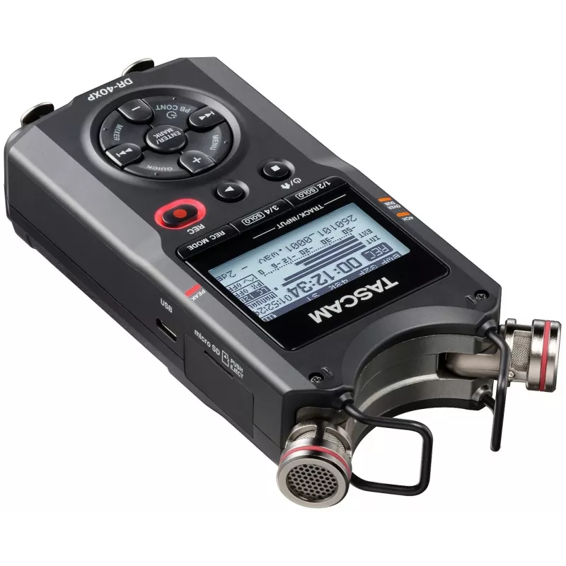 Tascam DR-40XP prenosný digitálny rekordér s USB audio rozhraním