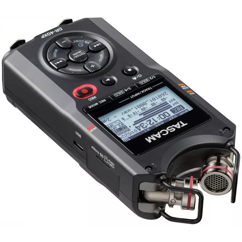 Tascam DR-40XP prenosný digitálny rekordér s USB audio rozhraním