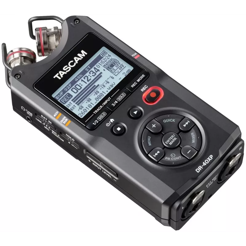 Tascam DR-40XP prenosný digitálny rekordér s USB audio rozhraním