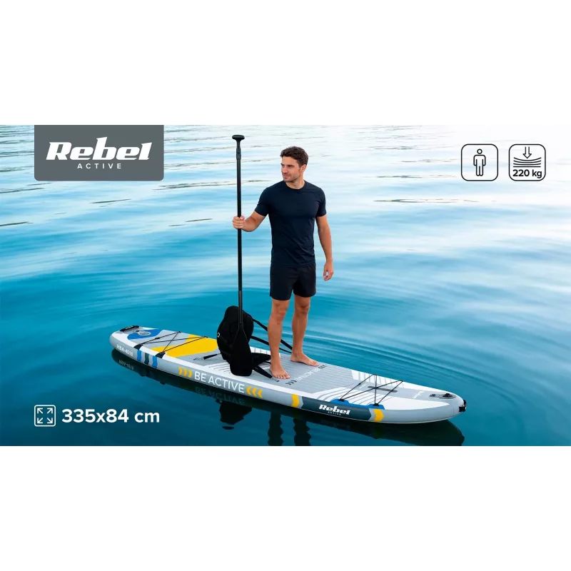 REBEL Active SUP Board Pro biely RBA-4518-WH