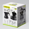 Maestro Granite MR-1667-3 moka kávovar 150ml 3 šálky sivá