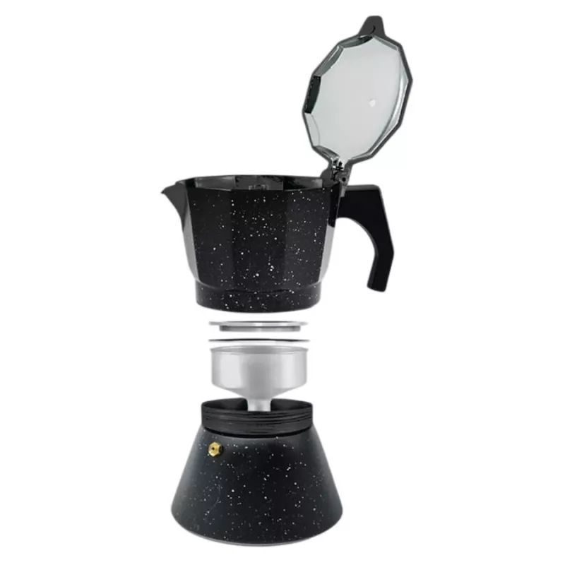 Maestro Granite MR-1667-9 espresovač na sporák 450ml 9 šálok