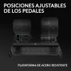 Logitech G RS Racing Pedals - sada 3 pedálov s load-cell brzdou - čierna - pre PC