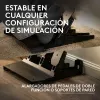 Logitech G RS Racing Pedals - sada 3 pedálov s load-cell brzdou - čierna - pre PC