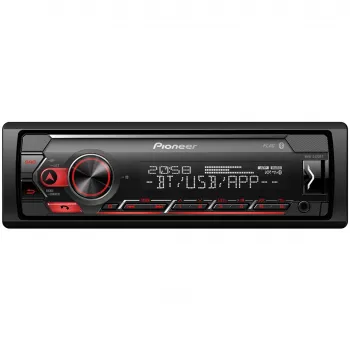 Pioneer MVH-S420BT 1-DIN Bluetooth autorádio s RDS, krátka konštrukcia