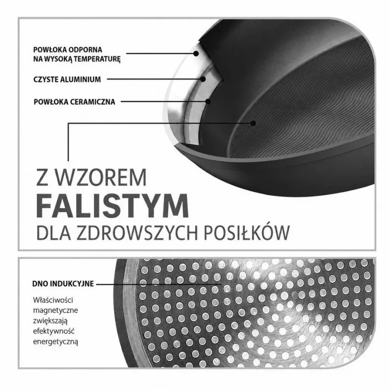 Maestro Wave 20 cm nepriľnavá panvica MR-1212-20