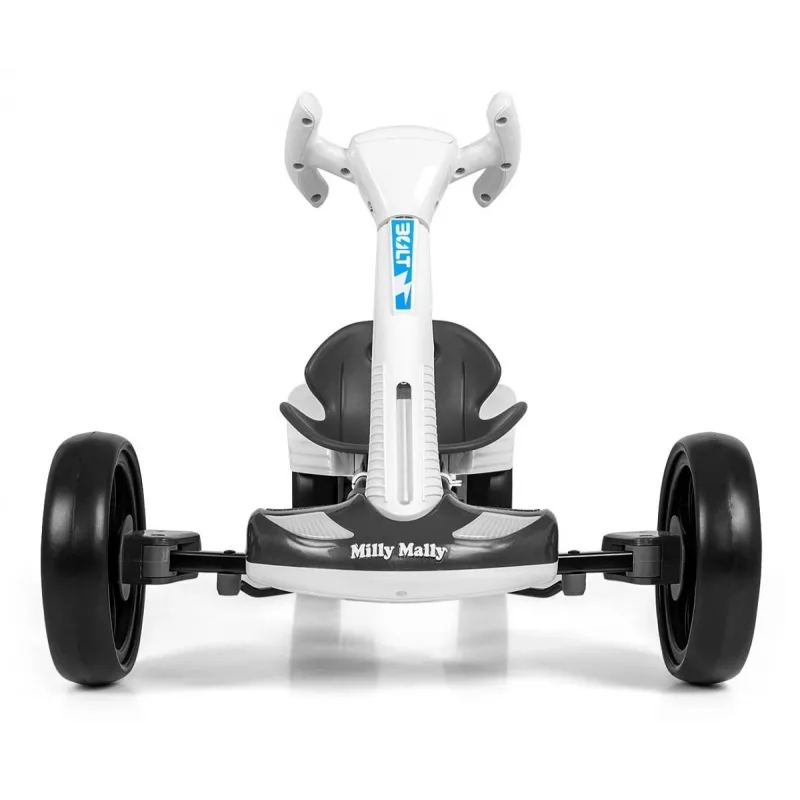 MILLY MALLY Go-kart na batériu Bolt biela