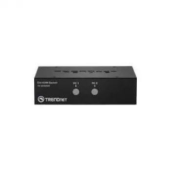 TRENDnet TK-222DVK 2-portový DVI KVM prepínač s audio a USB hubom