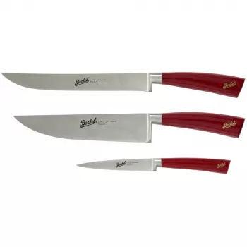 Berkel Elegance Red šéfkuchársky set 3-dielny