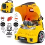 MILLY MALLY Mechanic Workshop Set s rozloženým motorom N-Gine Yellow
