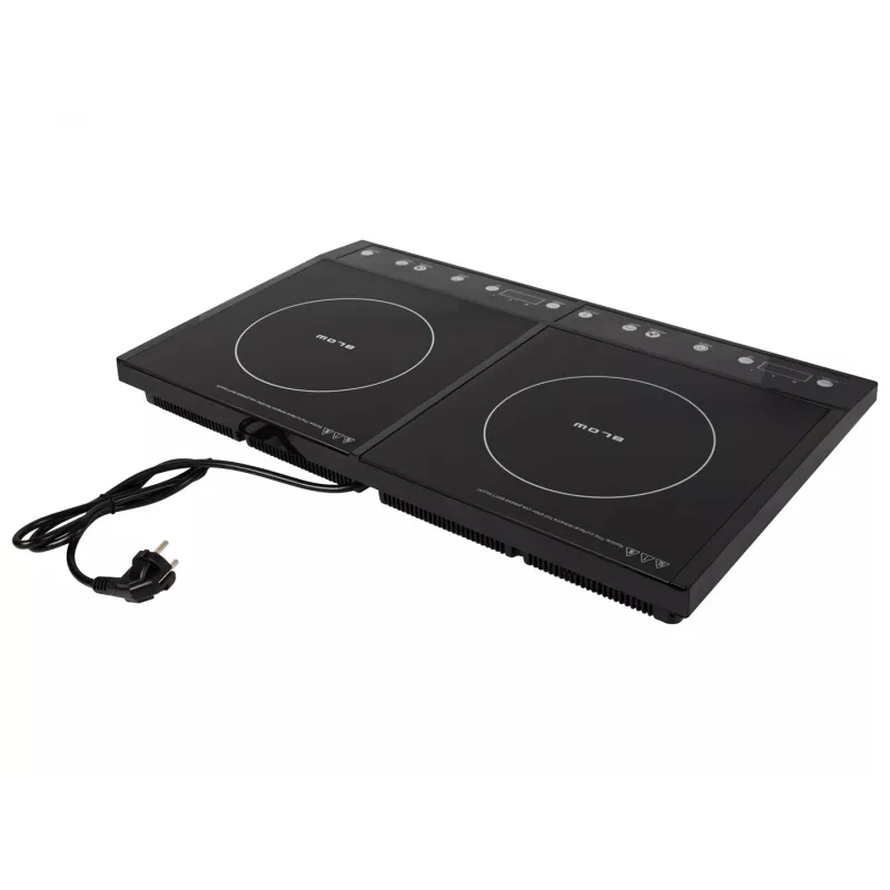 BLOW indukčná varná doska s dvoma varnými zónami, nastaviteľná 2000W + 2000W