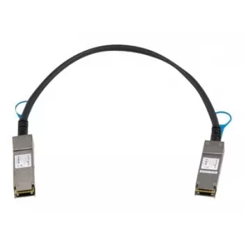 StarTech.com 0,5m kábel QSFP+ Direct Attach - kompatibilný s MSA - 40G QSFP+ pasívny kábel Twinax - QSFP na QSFP - čierny
