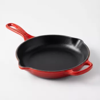 Le Creuset panvica na pečenie a servírovanie liatinová čierna 23 cm