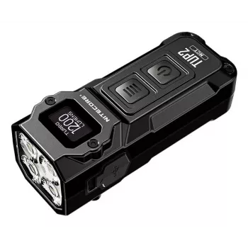Nitecore TUP2 kľúčenková baterka čierna 1200lm USB-C