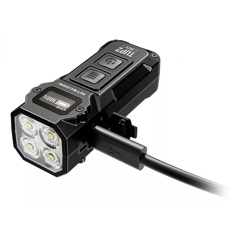 Nitecore TUP2 kľúčenková baterka čierna 1200lm USB-C