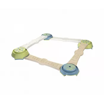 Smoby Life Balance Beam sada pre deti - 10-dielny modulárny balančný kurz s kameňmi, interiér/exteriér, od 2 rokov