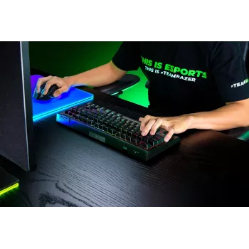 Razer BlackWidow V4 Tenkeyless HyperSpeed Orange Switch klávesnica - US Layout