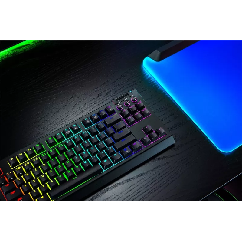 Razer BlackWidow V4 Tenkeyless HyperSpeed Orange Switch klávesnica - US Layout