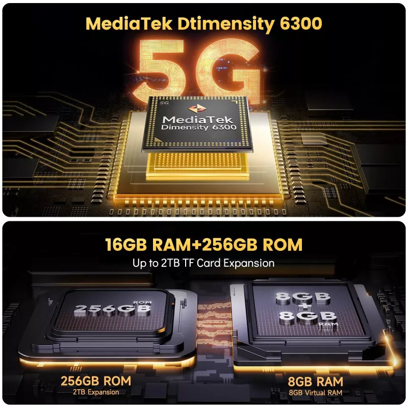 ULEFONE ARMOR X31 PRO 8/256GB čierny odolný mobilný telefón