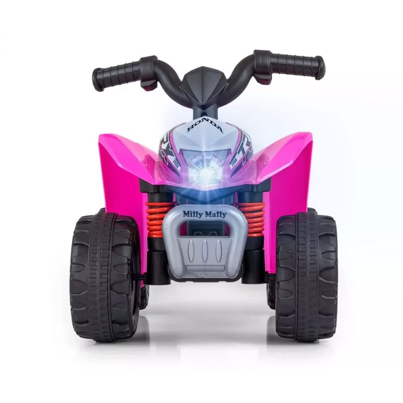 MILLY MALLY štvorkolka Honda ATV na batériu ružová