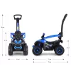 MILLY MALLY detský bicykel s tlačnou tyčou Wildblau