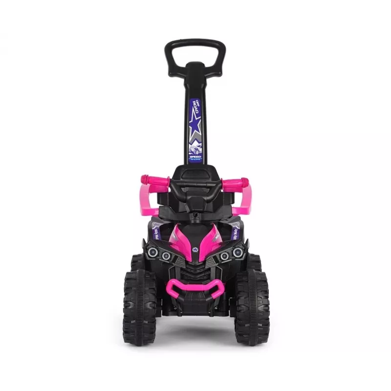 MILLY MALLY detský bicykel s tlačnou tyčou Wild Pink 12
