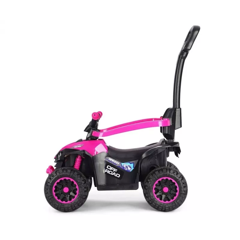 MILLY MALLY detský bicykel s tlačnou tyčou Wild Pink 12
