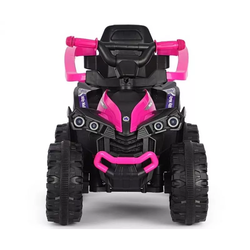 MILLY MALLY detský bicykel s tlačnou tyčou Wild Pink 12