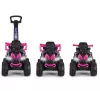 MILLY MALLY detský bicykel s tlačnou tyčou Wild Pink 12