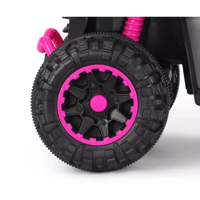 MILLY MALLY detský bicykel s tlačnou tyčou Wild Pink 12