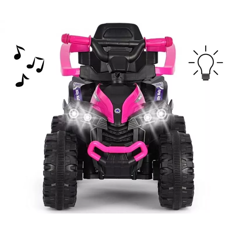 MILLY MALLY detský bicykel s tlačnou tyčou Wild Pink 12