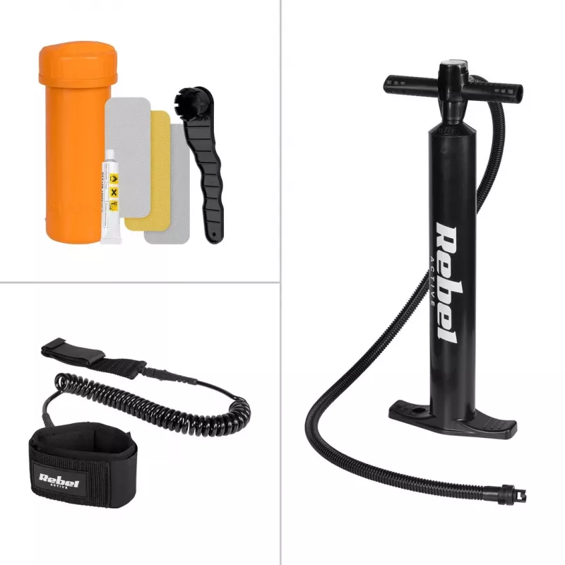 REBEL Active Pro Touring nafukovacia SUP doska sada 381 cm RBA-4512