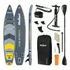 REBEL Active Pro Touring nafukovacia SUP doska sada 381 cm RBA-4512