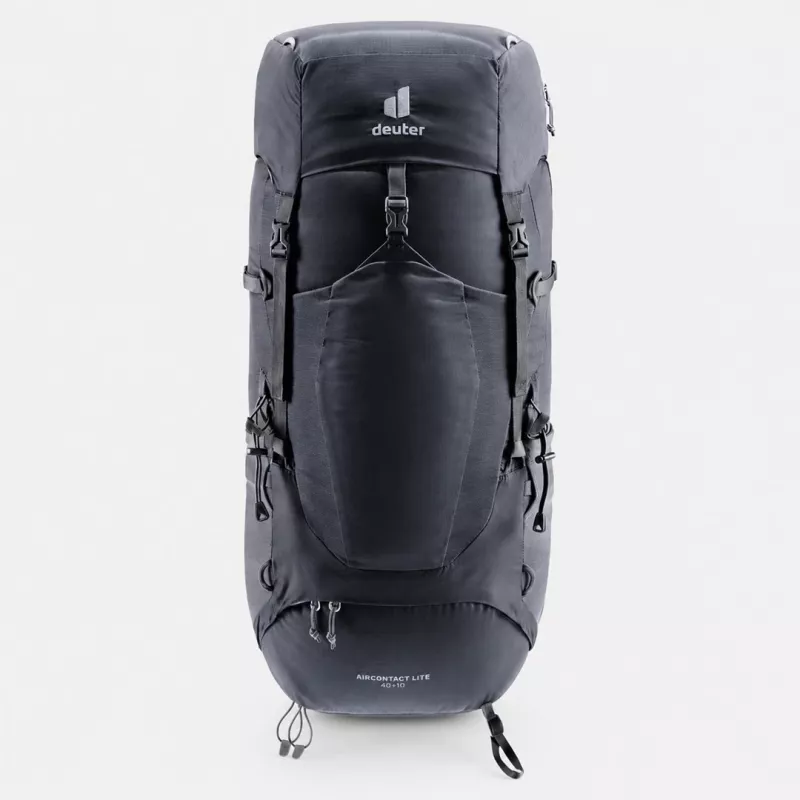 Deuter Aircontact Lite 40+10 batoh čierny/sivý