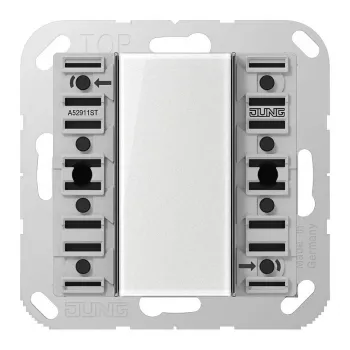 JUNG A 52921 ST KNX tlačidlový modul Universal 2-násobný F50 séria AS/A