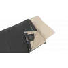 Outwell Contour Prime syntetický spací vak (190 cm) - čierny, pravý zips