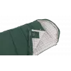Outwell Camper Prime Green spací vak 235 x 90 cm -15 až 5 °C pravý zips
